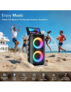 Karaoke T-08 altoparlante... 2
