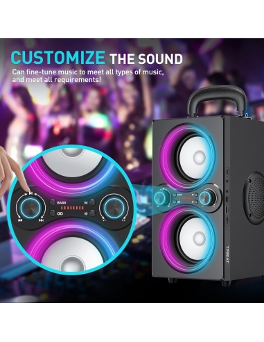 TPBEAT TP-BA-02 Cassa Bluetooth...