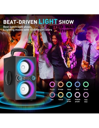 TPBEAT TP-BA-02 Cassa Bluetooth...