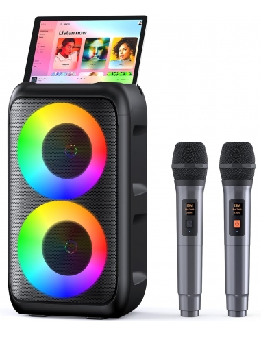 Karaoke T-08 altoparlante Bluetooth...