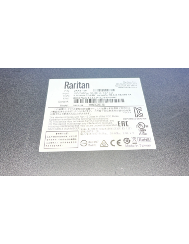 Raritan Dominion DKX3-108 Switch per...