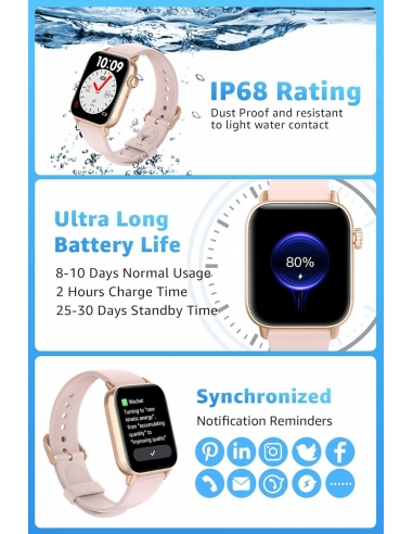 Safiman H5 Smart Watch Mens...