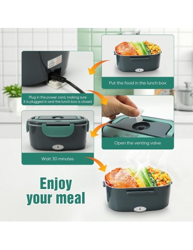 Lunch Box Elettrico Portatile...