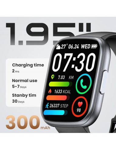 CILLSO T80 Smartwatch Uomo Donna con...