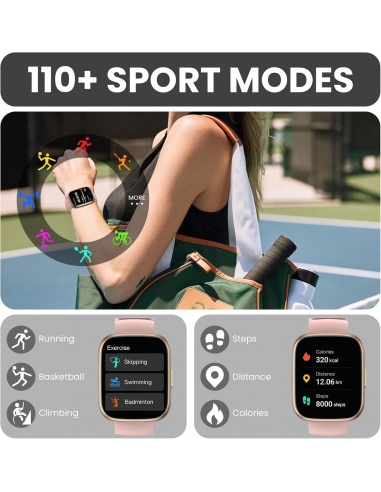 CILLSO T80 Smartwatch Donna con...