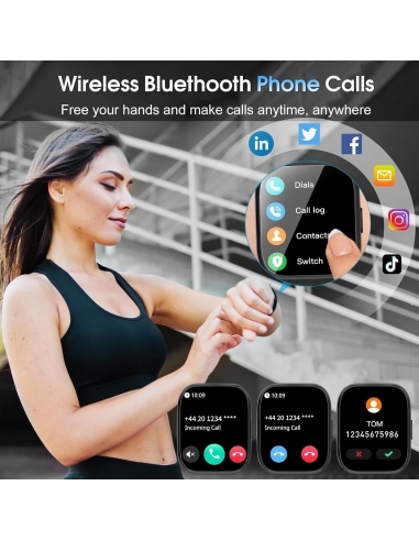 AYCY MT65 Smartwatch Uomo Donna,...