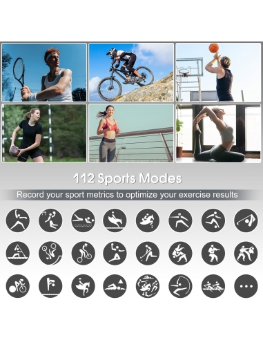 AYCY MT65 Smartwatch Uomo Donna,...