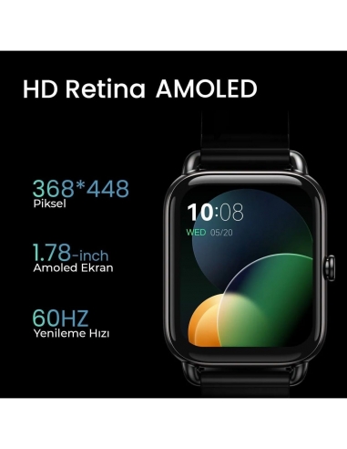 Haylou RS4 Smartwatch  Plus (nero)...