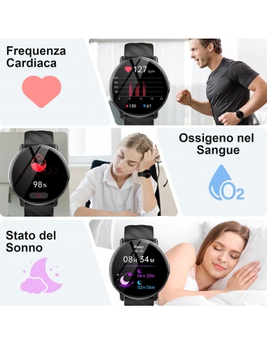 OWMSIC S51 Smartwatch Uomo Donna,...