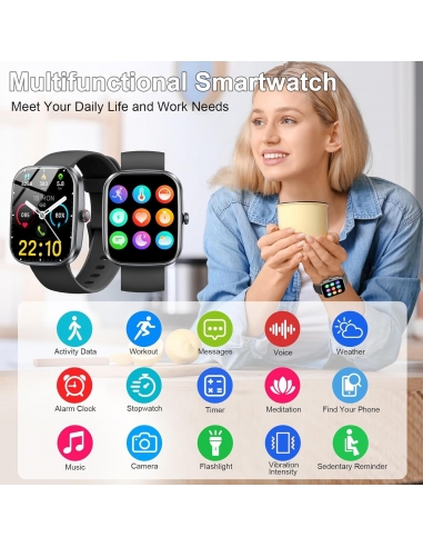 Kuizil T70 Smartwatch Uomo Donna con...