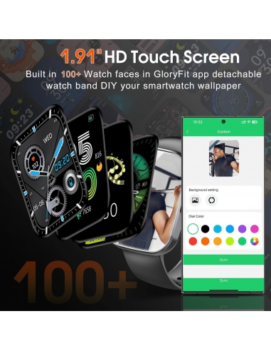 Csasan T70 Smartwatch Uomo Donna con...