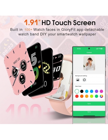 Csasan T70 Smartwatch Donna con...