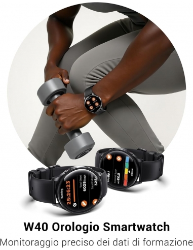 Smartwatch W40 Orologio Fitness con...
