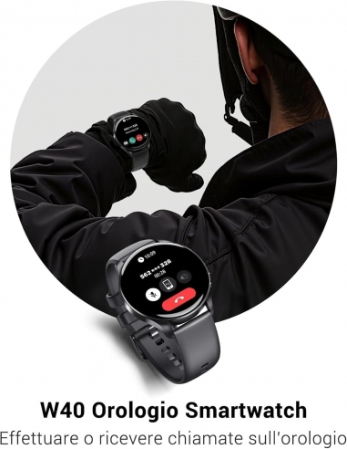 Smartwatch W40 Orologio Fitness con...