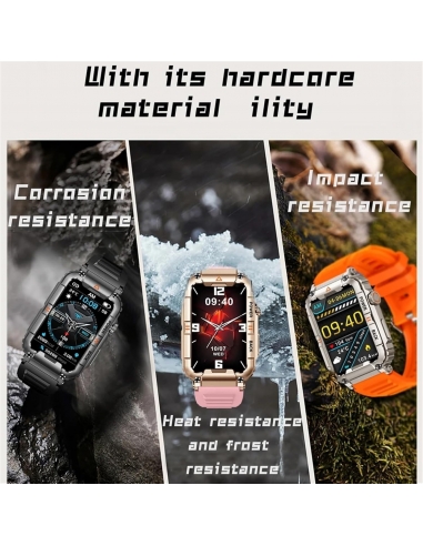 Smart Watch Sport da uomo con torcia...