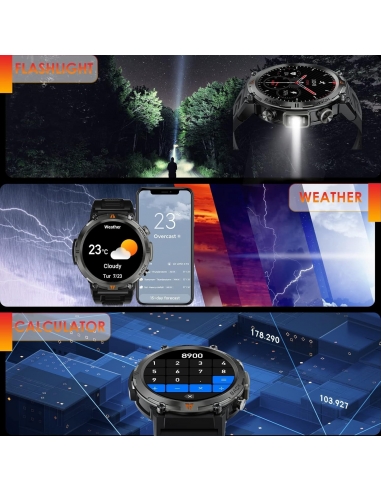 EIGIIS KE3 Smartwatch Uomo con...