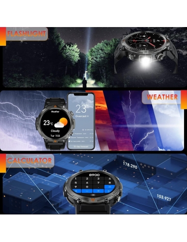 EIGIIS KE3 Smartwatch Uomo con...