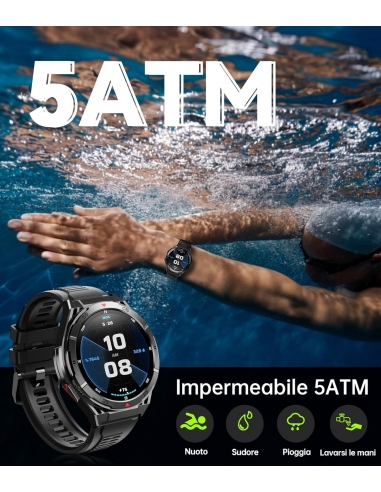 OUKITEL BT12 GPS Smartwatch Uomo...