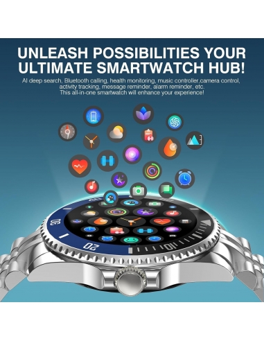 SOUYIE H66 Smartwatch Uomo Orologio...