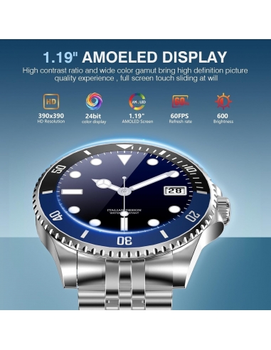 SOUYIE H66 Smartwatch Uomo Orologio...