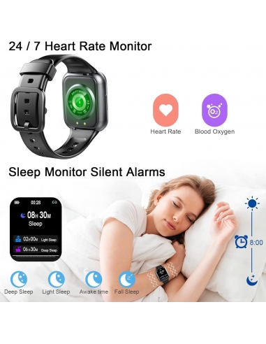 UAUE Q23 Smartwatch Uomo Donna,...