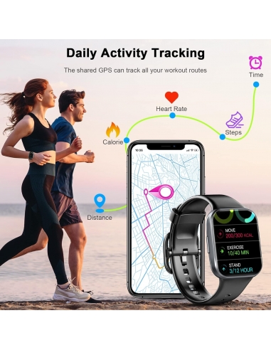 UAUE Q23 Smartwatch Uomo Donna,...