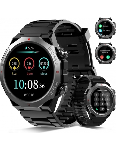 QECNATO S10 Smartwatch Uomo Militare...