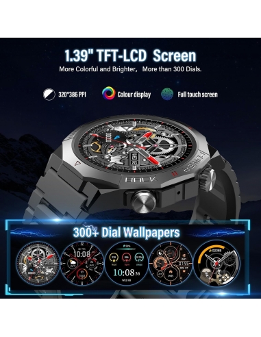 QECNATO S10 Smartwatch Uomo Militare...