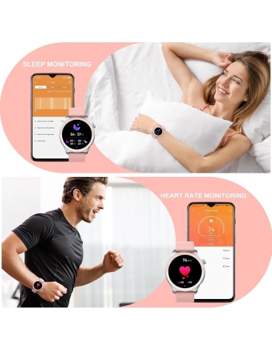 FEMPOIN T10 Pro Smartwatch  Donna,...