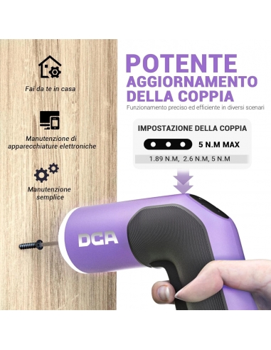 DCA ANDPLOS-5 Cacciavite Elettrico...