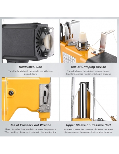 KOTSY GK9 220V Macchina da Cucire per...