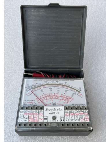 ICE 680G TESTER VINTAGE MULTIMETRO...