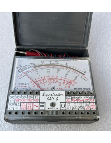 ICE 680G TESTER VINTAGE MULTIMETRO...