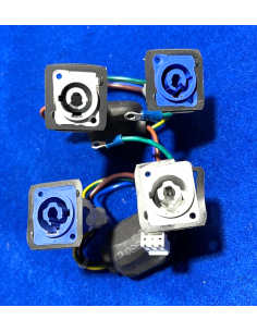 4 x Presa 220 Volt Powercon...