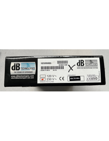dB Technologies PU850R + Microfono...