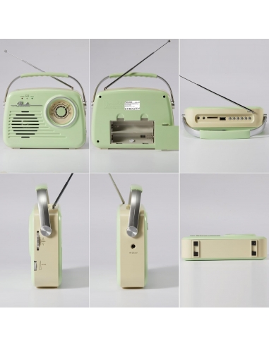 Radio portatile AM/FM a transistor...