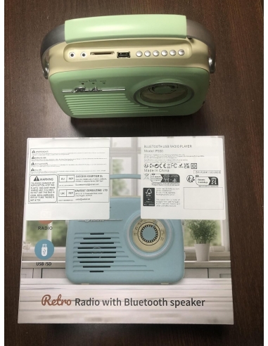 Radio portatile AM/FM a transistor...