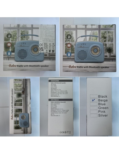 Radio portatile AM/FM a transistor...