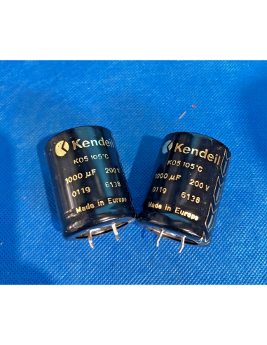 2 x 1000uF 200V Condensatore...