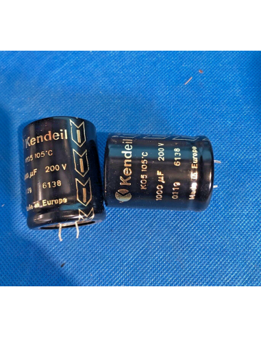 2 x 1000uF 200V Condensatore...