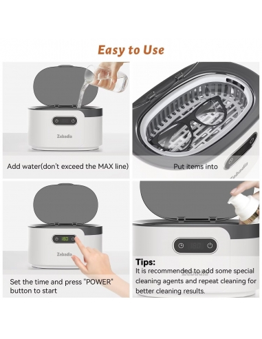 ZEBADIA 600ML Pulitore Lavatrice...