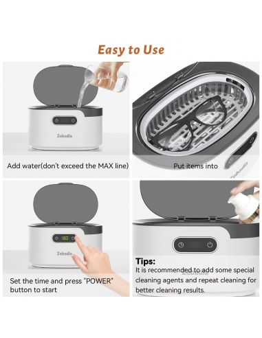 ZEBADIA 600ML Pulitore Lavatrice...