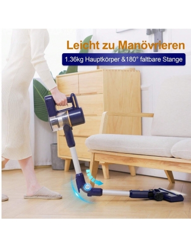 TASVAC N7PRO Aspirapolvere Scopa 6 in...