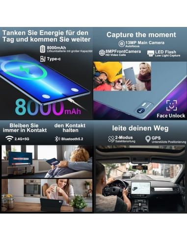 Bvlary Android 14 Tablet 10"16 GB RAM...