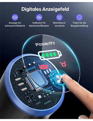 Powerffy N10 Aspirapolvere Scopa...