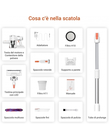 Ultenic U10 Pro Aspirapolvere Scopa...