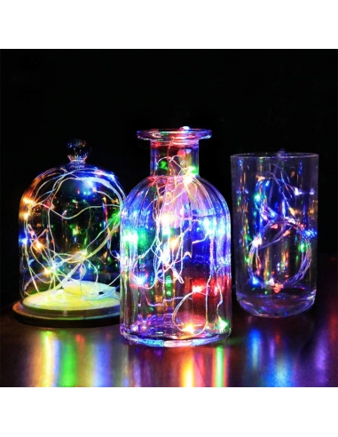 Led Stringa Luci Batteria 5m 50 Led...