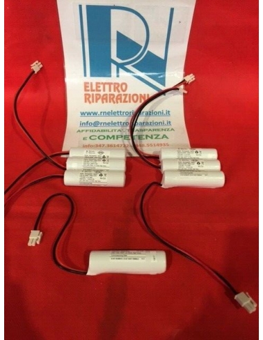 Batteria Ricambio Lampade Emergenza...