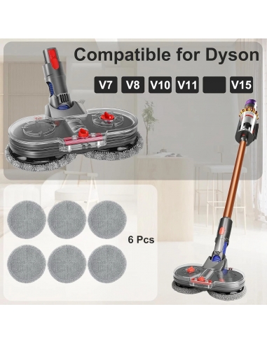 Kit Ricambio Spazzola Lavapavimenti...