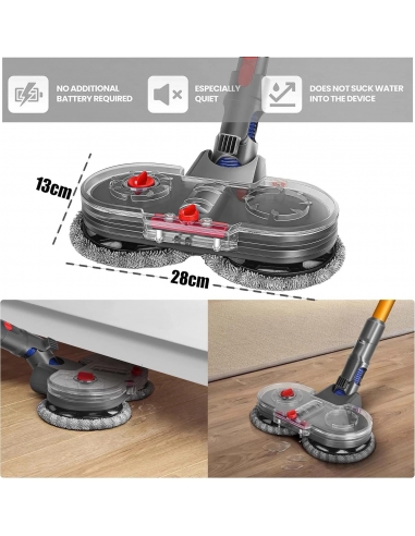 Kit Ricambio Spazzola Lavapavimenti...